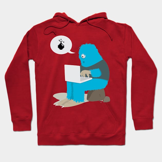 Monster IT Hoodie by viSionDesign